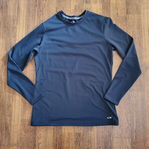 C9 Champion Sz XXL Power Core Black Fleece Long Sleeve Shirt Fitted  Basic Layer